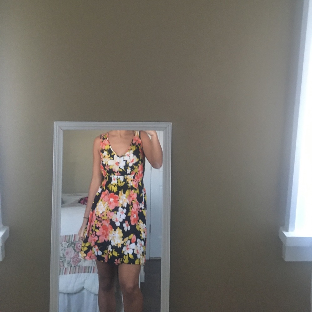 A floral dress